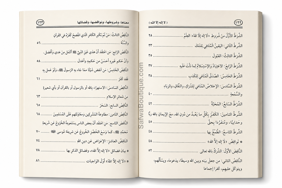 Lā Ilāha Illā Allāh – Seine Bedeutung, seine Bedingungen, seine Ungültigmacher und seine Vorzüge | لا إله إلا الله معناها وشروطها ونواقضها وفضلها، الشيخ محمد سعيد رسلان