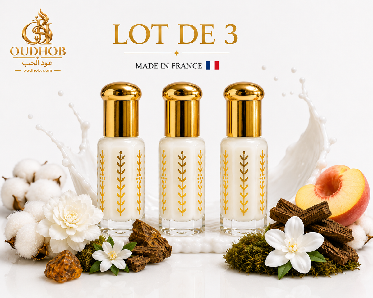 Musc Tahara Klassisk – Intim Hvit Musk Uten Alkohol 3 ml – OudHob | عود الحب