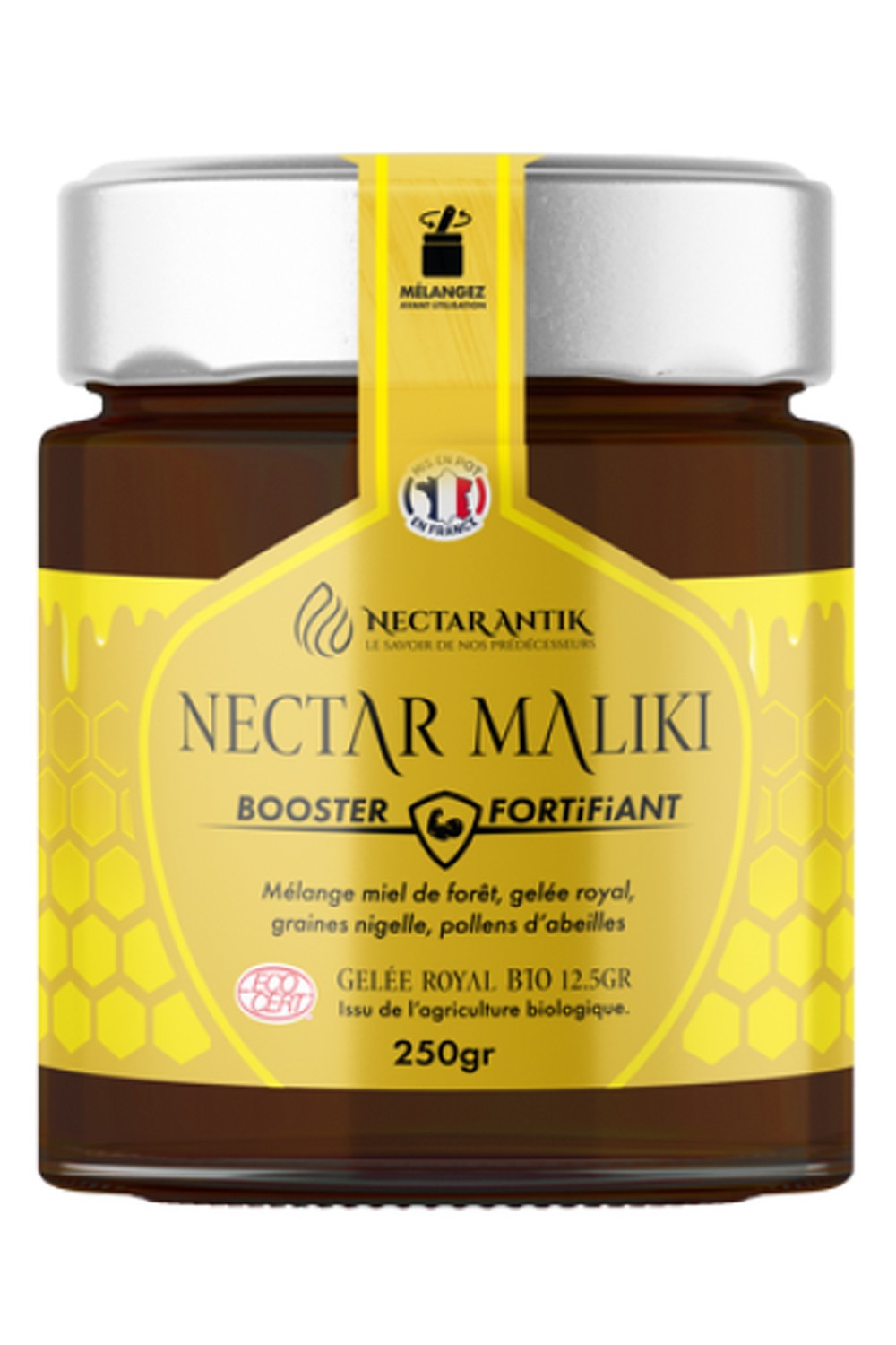 MIEL MELANGÉ NECTAR MALIKI 250GR - Nectar Antik