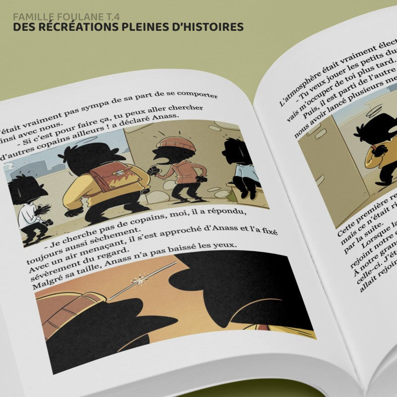 La Famille Foulane (Tome 4) : Des Récréations Pleines D'Histoires