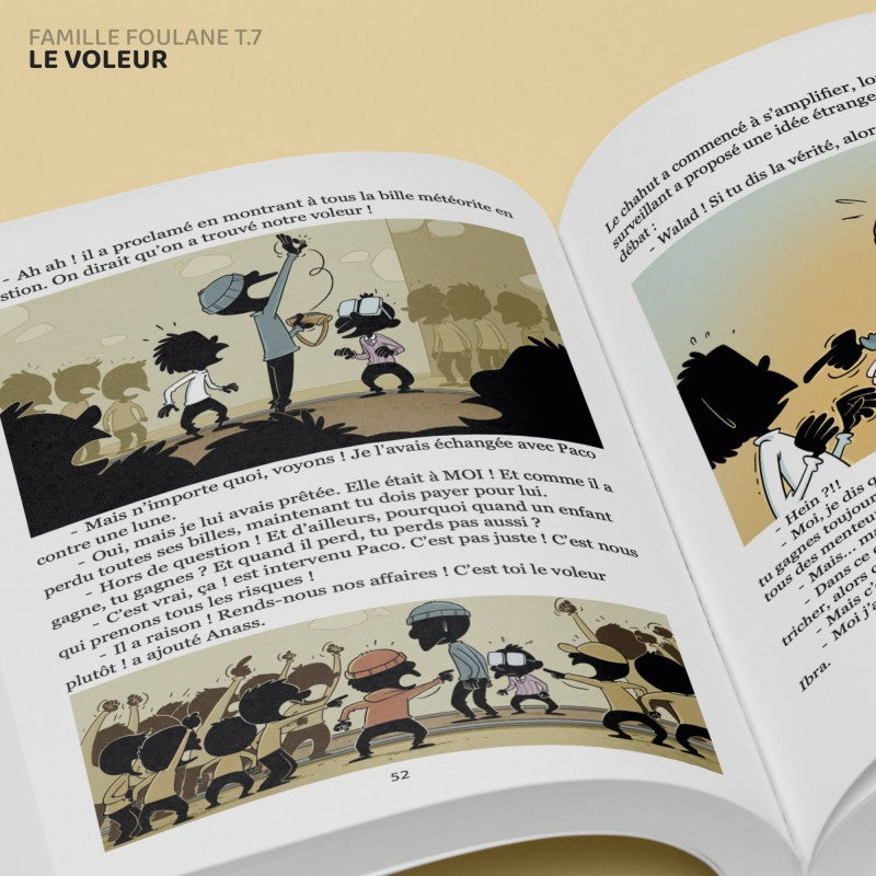 La Famille Foulane (Tome 7) : Le voleur - Bdouin Éditions