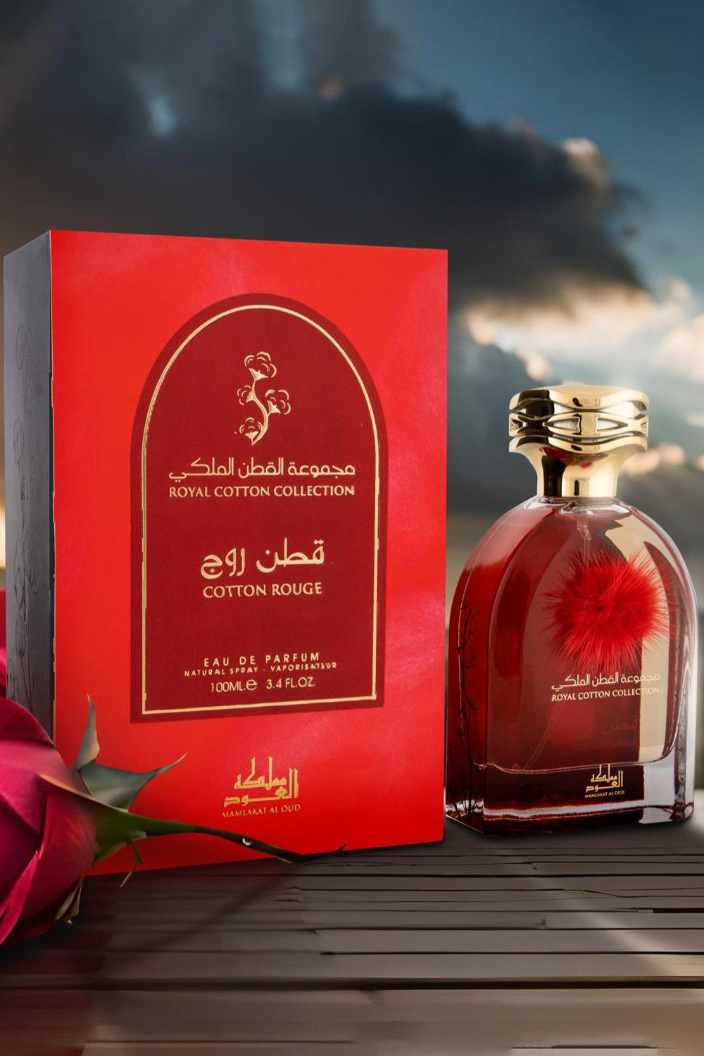Eau de Parfum Cotton Rouge 100ml - Mamlakat Al Oud Perfumes Dubaï