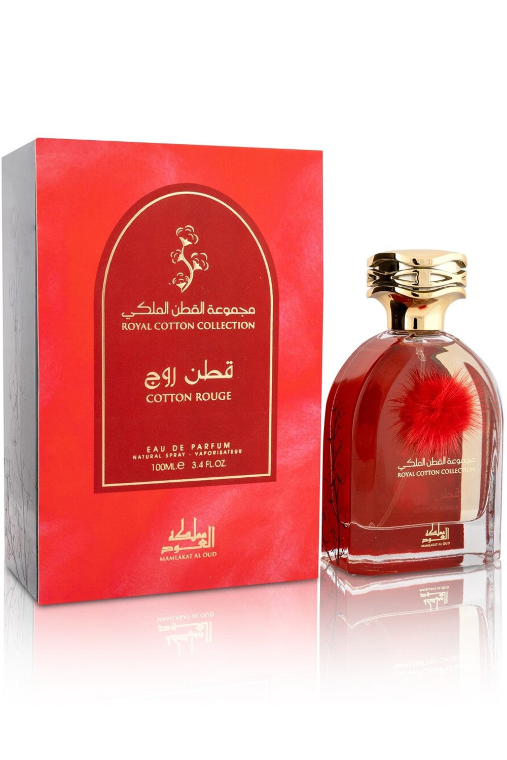 Eau de Parfum Cotton Rouge 100ml - Mamlakat Al Oud Perfumes Dubaï