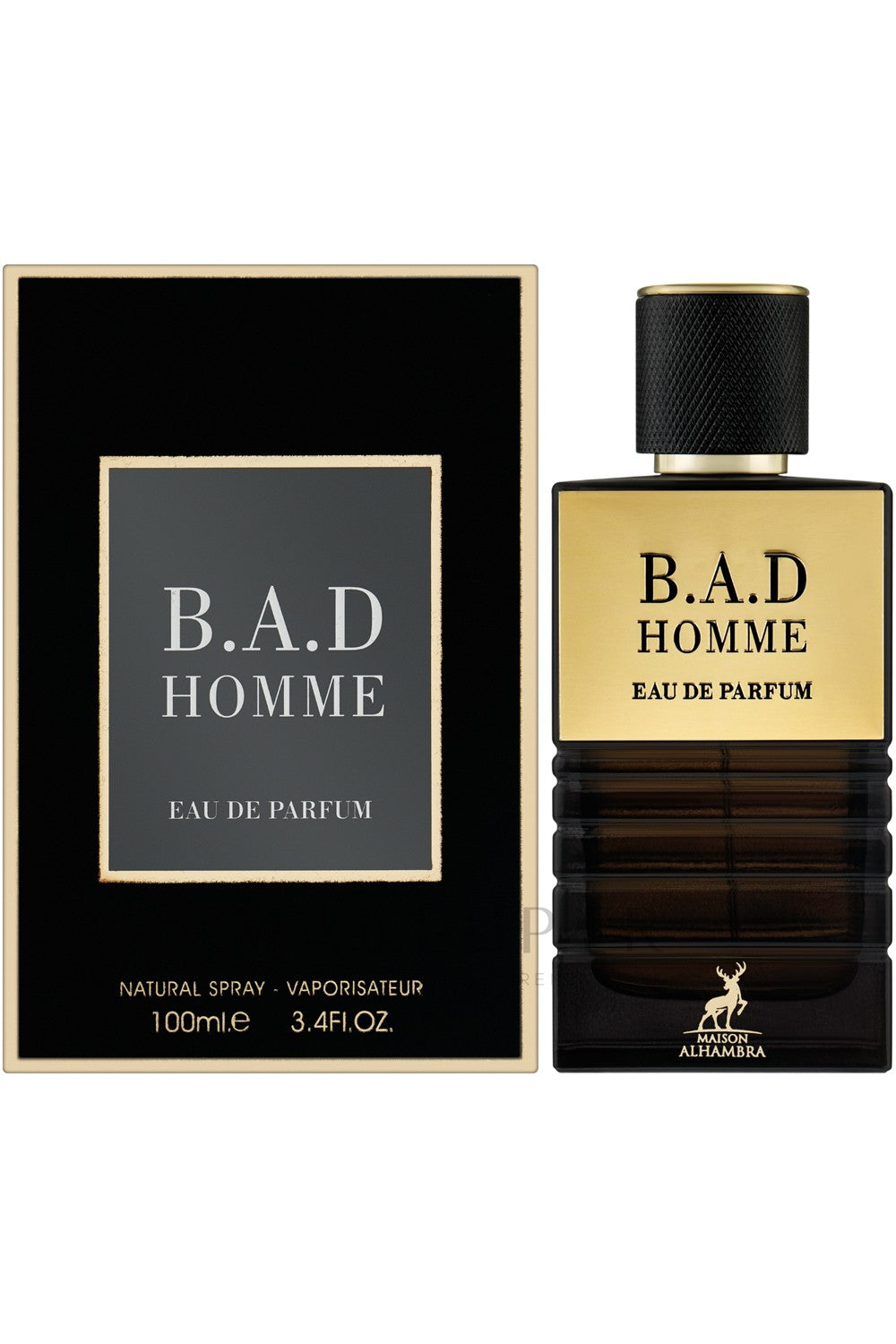 Eau de Parfum BAD Homme ALHAMBRA 100mL - Maison Alhambra Perfumes Dubaï