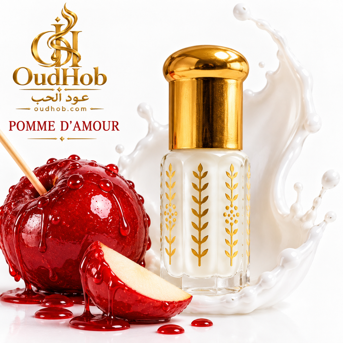 Musc Tahara Pomme d’Amour – Intimate Musk Alcohol-Free 3 ml – OudHob | عود الحب