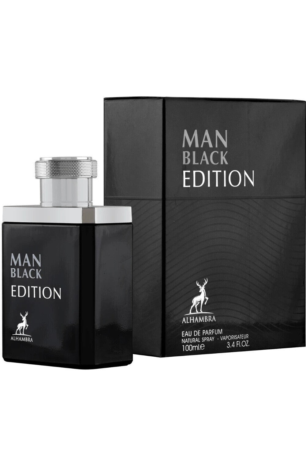 Eau de Parfum Man Black Edition ALHAMBRA 100mL - Maison Alhambra Perfumes Dubaï