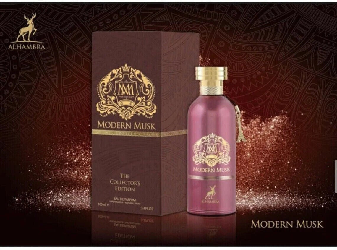 Eau de Parfum Modern Musk ALHAMBRA 100mL - Maison Alhambra Perfumes Dubaï