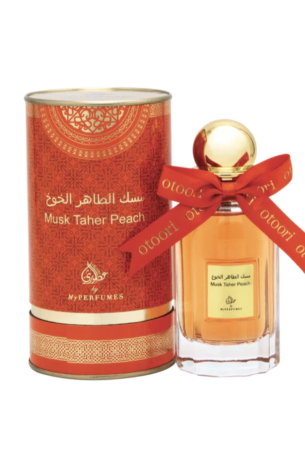 Eau de Parfum Musk Taher Peach 80mL - My Perfumes Dubaï “Arabiyat”