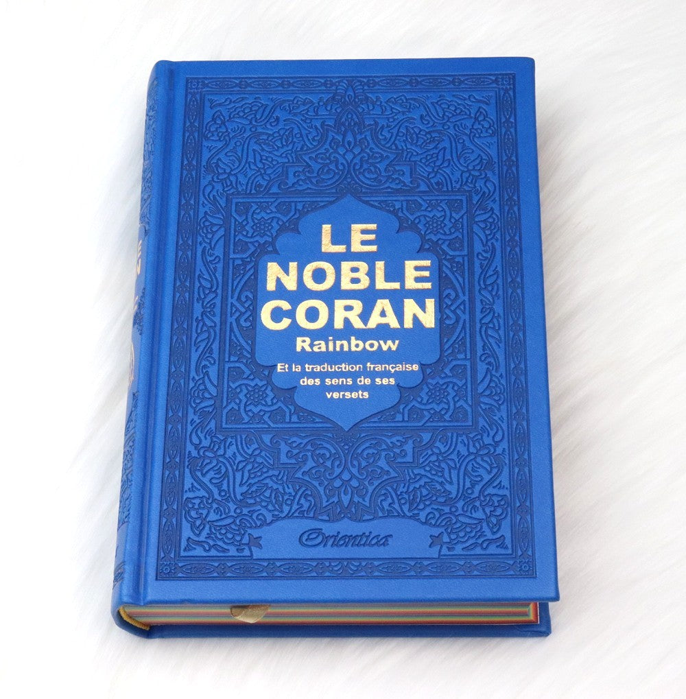Coran Rainbow AR/FR/PH Couverture Cuir - Éditions Orientica