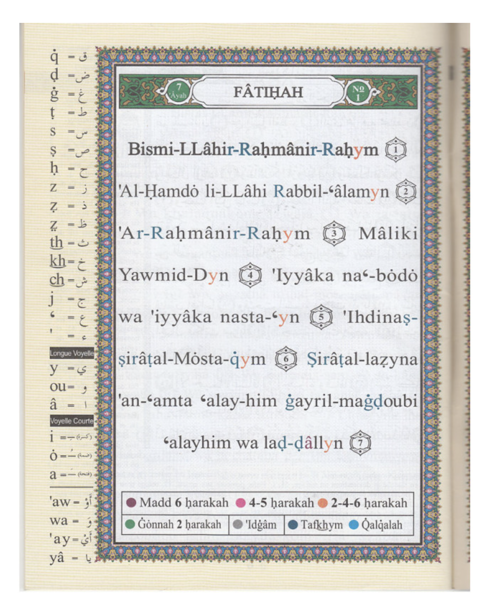 CORAN AL-Tajwid Hafs Juzz Amma AR/FR/PH - DAR AL MAARIFAH