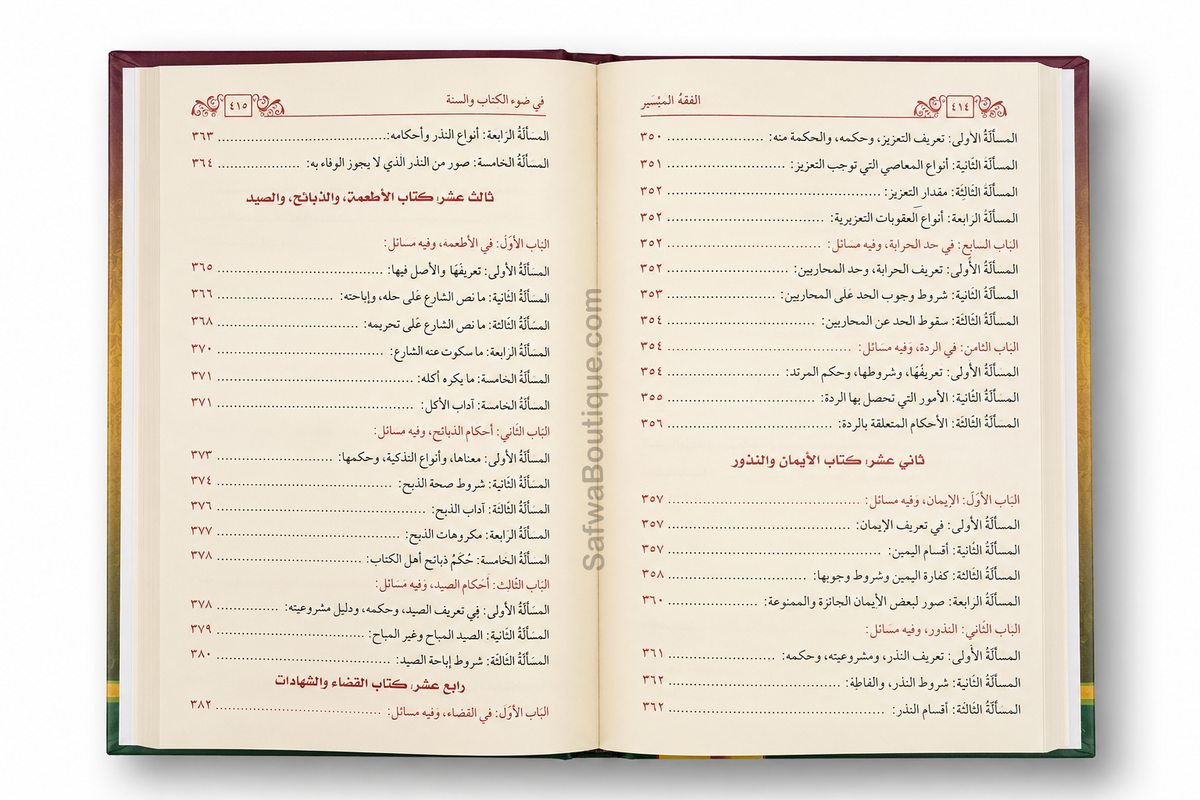 Al-Fiqh al-Muyassar fî Ḍaw' al-Kitâb wa as-Sunnah