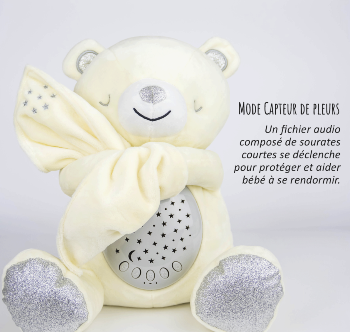 Ourson Jabar, la veilleuse coranique du bébé - Moominins