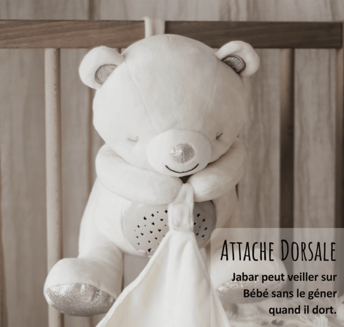 Ourson Jabar, la veilleuse coranique du bébé - Moominins