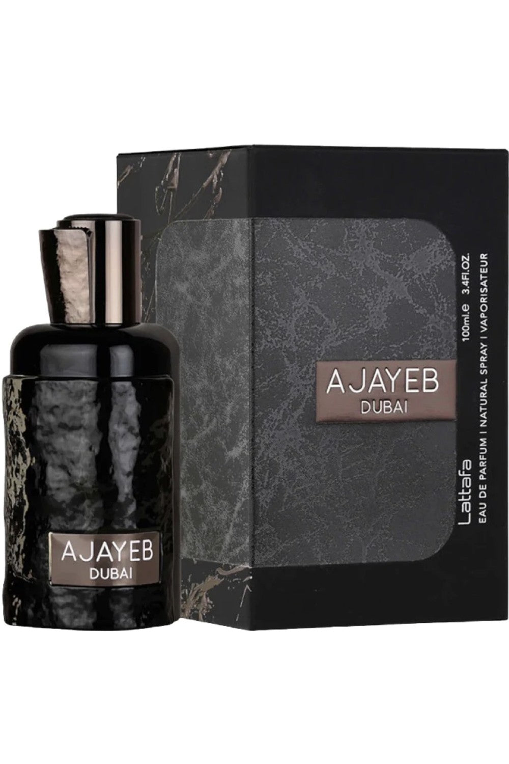 Eau de Parfum Ajayeb Dubaï Black 100mL - Lattafa Perfumes Dubaï