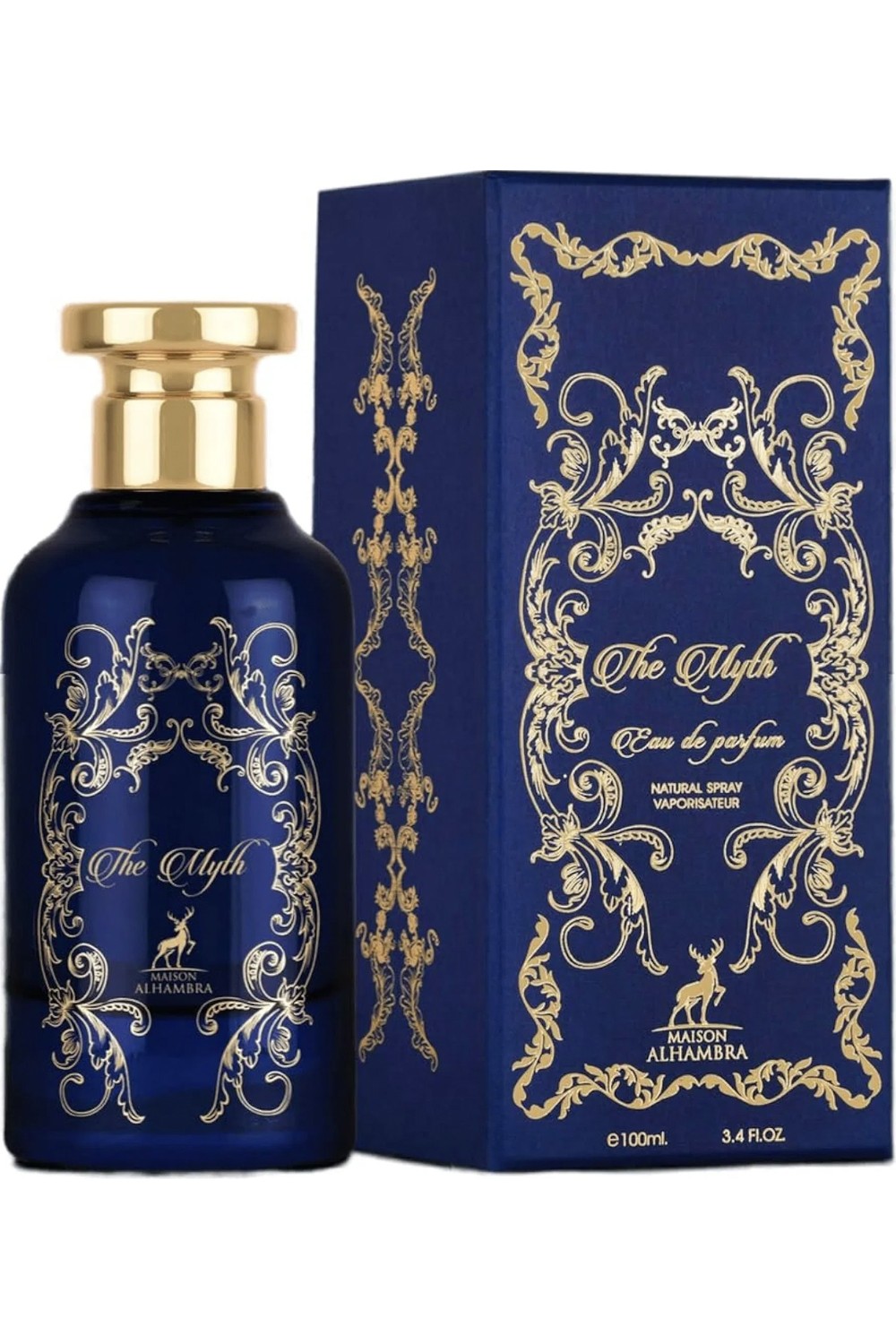 Eau de Parfum The Myth Alhambra 100mL - Maison Alhambra Perfumes Dubaï