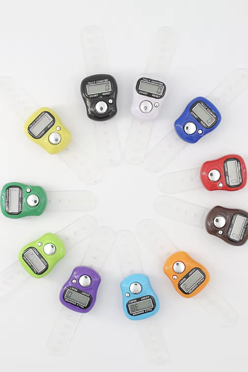 Compteur de doigt LCD, Tasbih sous forme de bague chapelet électronique