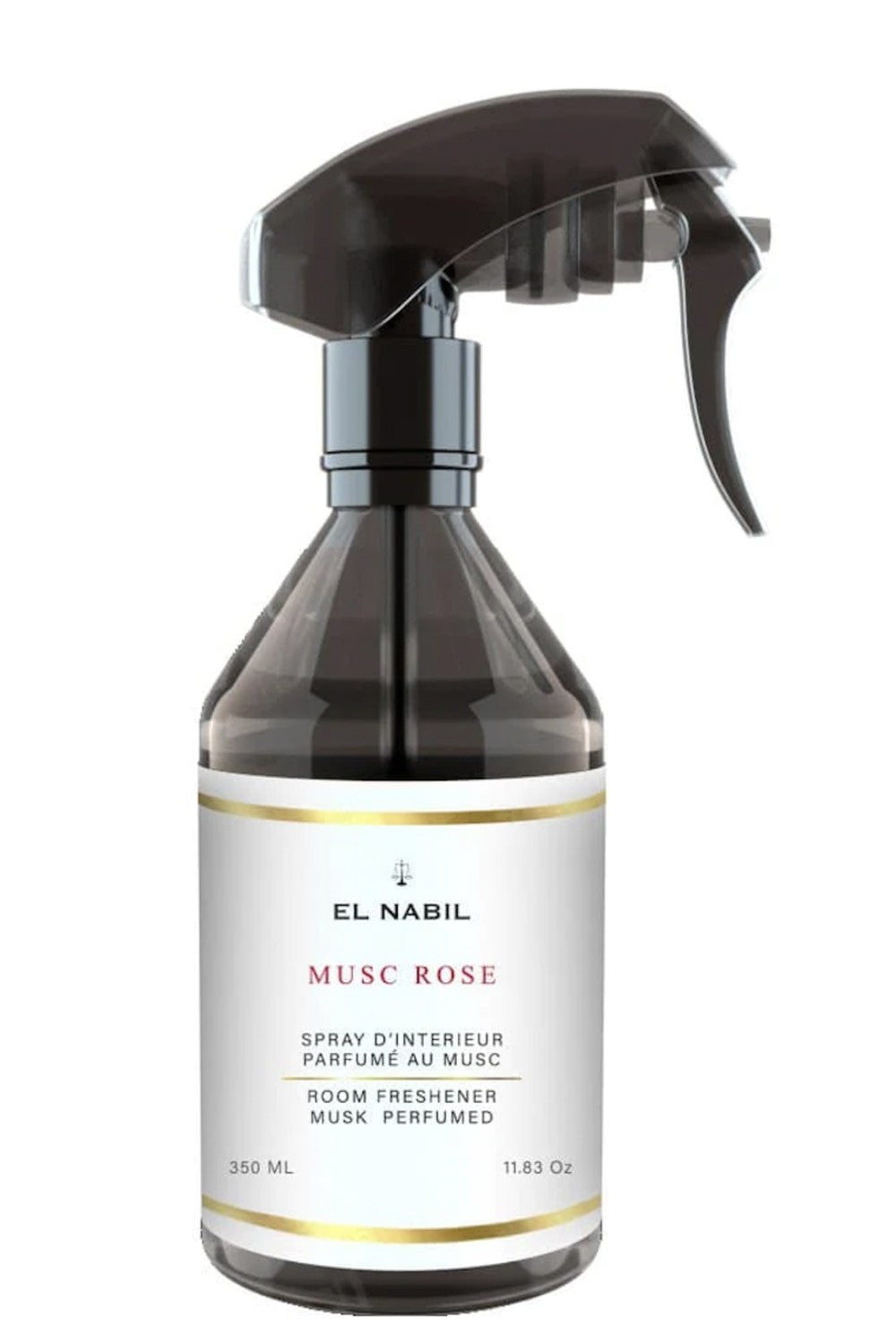 Spray d’Intérieur, Room Freshener Musc Rose 350mL - El Nabil