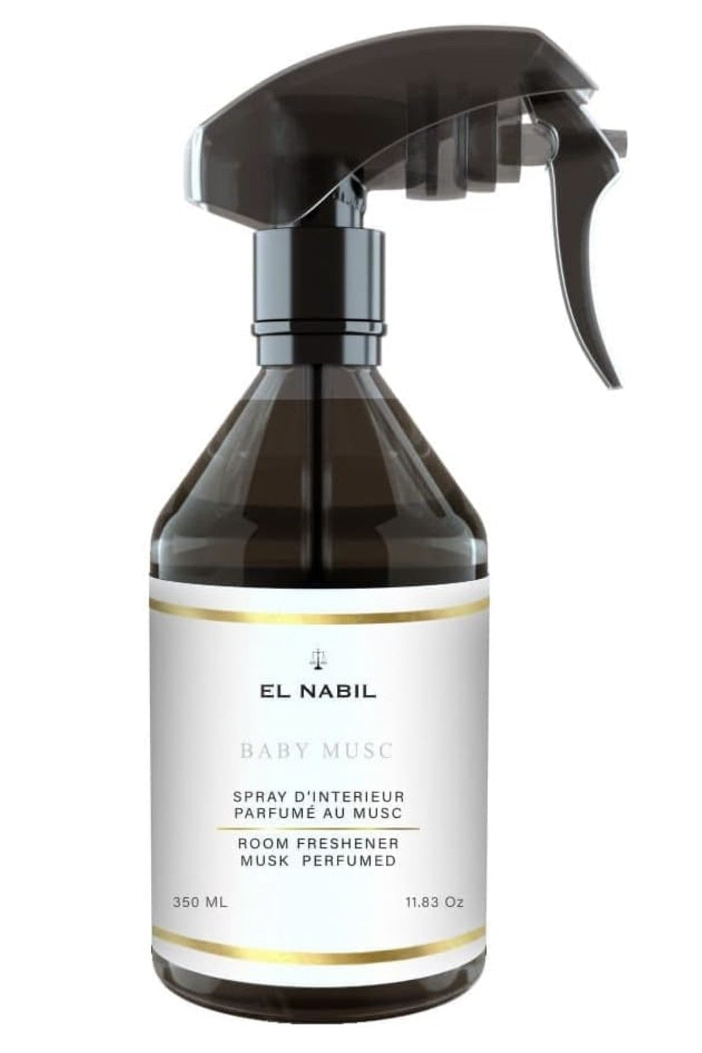 Spray d’Intérieur, Room Freshener BABY MUSC 350mL - El Nabil