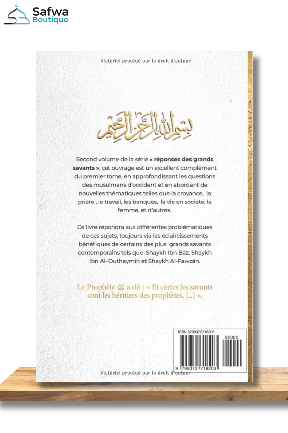 Réponses des Grands Savants: aux Questions des Musulmans d'Occident Volume 2 - Éditions Dar Al Mouwahidin
