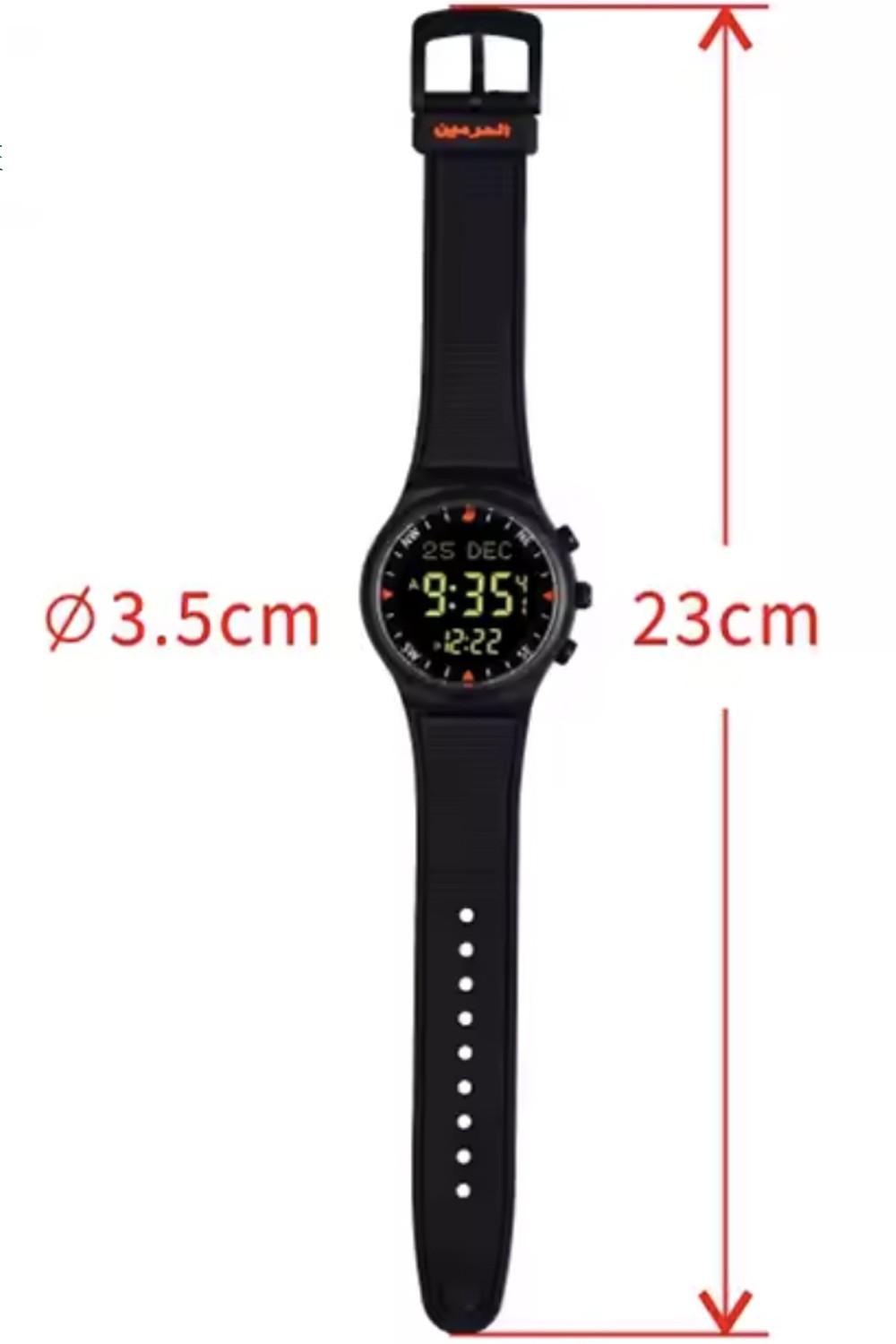 Montre de Sport originale AL-HARAMEEN HA-6506 Montre horaires Azan, Montre azan numérique