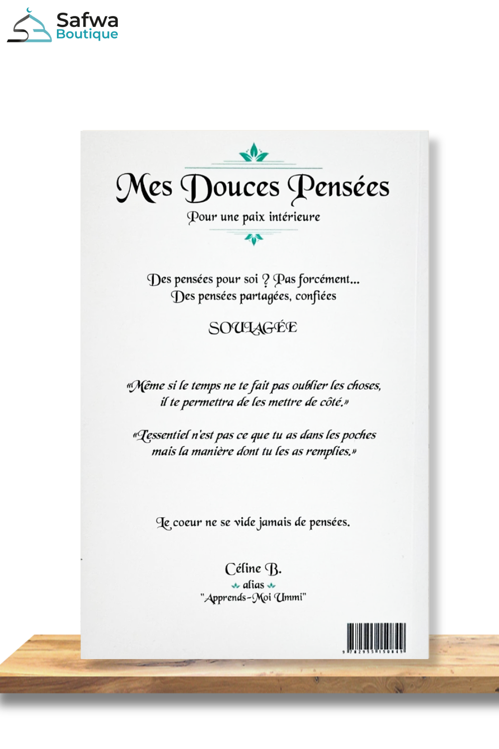 Mes douces pensées : Pour une paix intérieure de Céline B - Éditions Nour