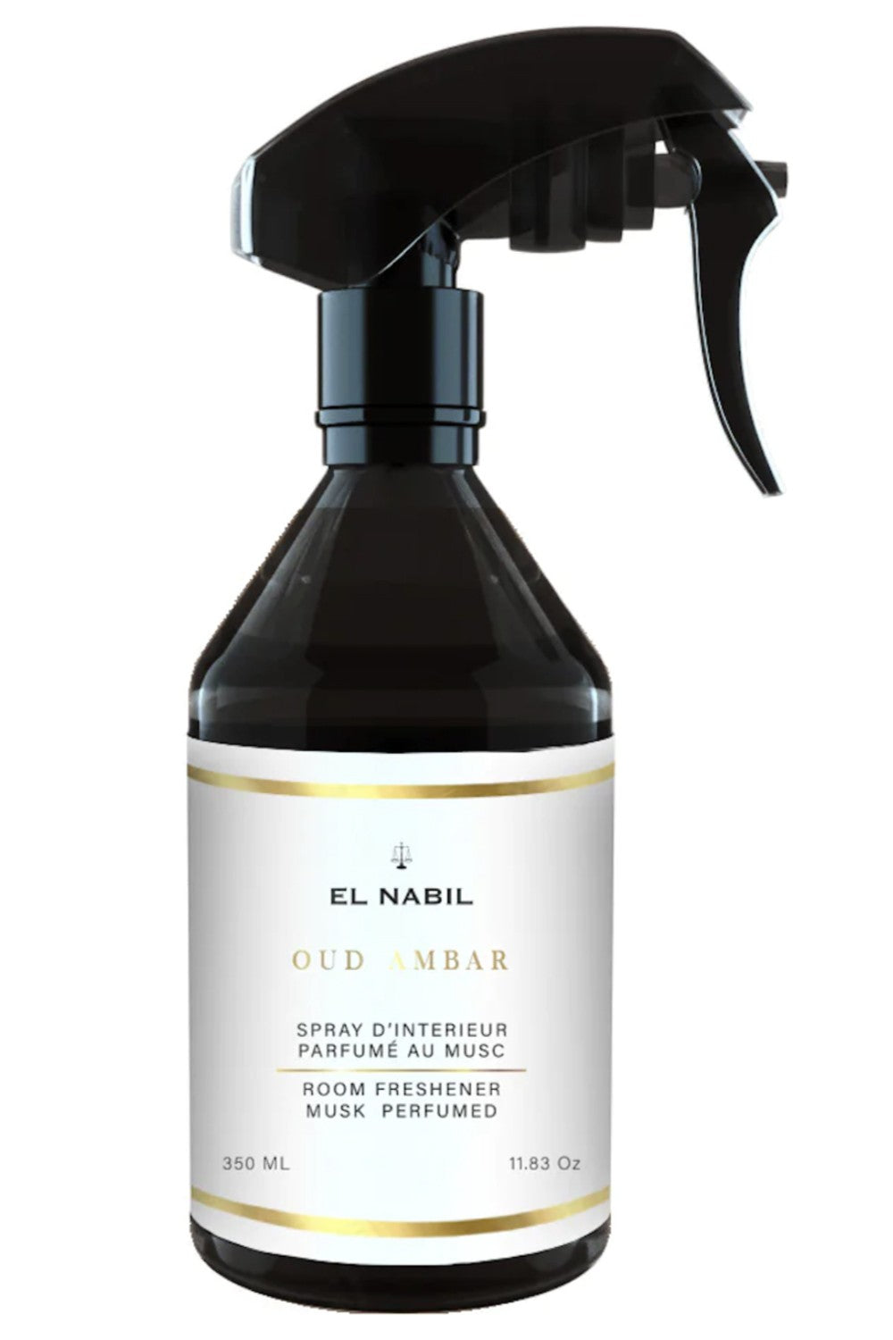 Spray d’Intérieur, Room Freshener Oud Amber 350mL - El Nabil