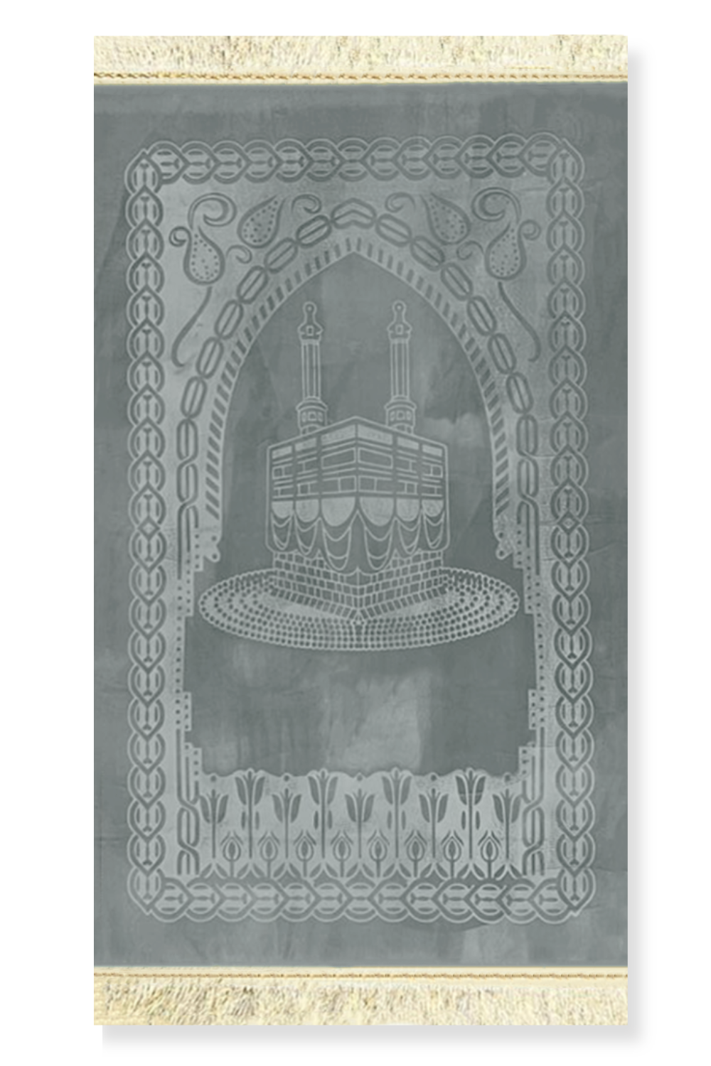 Coffret Cadeau Musulman – Tapis de Prière Velours & Chapelet (Tasbih) Élégant