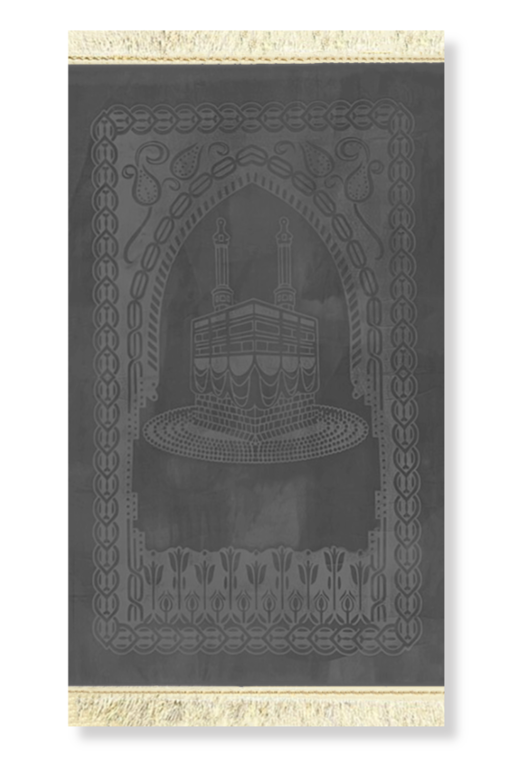 Coffret Cadeau Musulman – Tapis de Prière Velours & Chapelet (Tasbih) Élégant