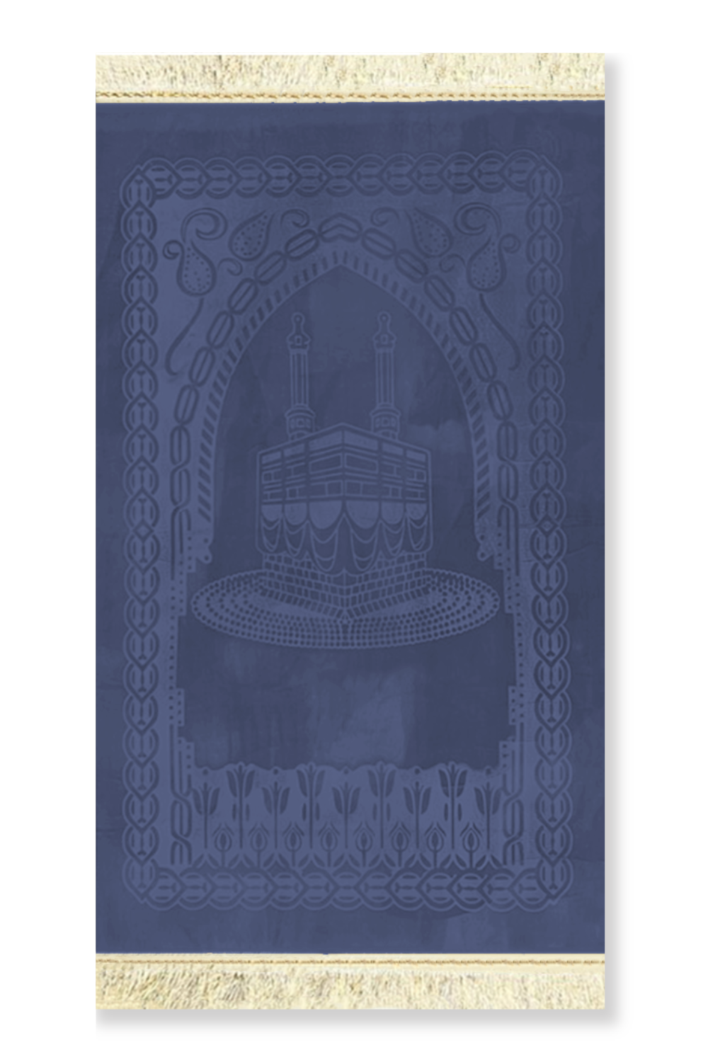 Coffret Cadeau Musulman – Tapis de Prière Velours & Chapelet (Tasbih) Élégant