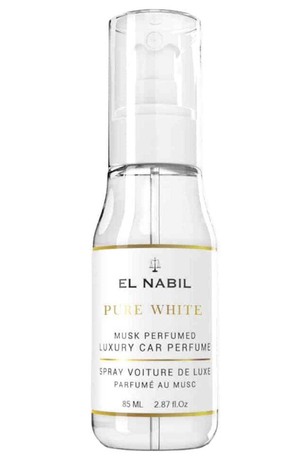 Spray voiture de luxe Pure White 85ml - El Nabil