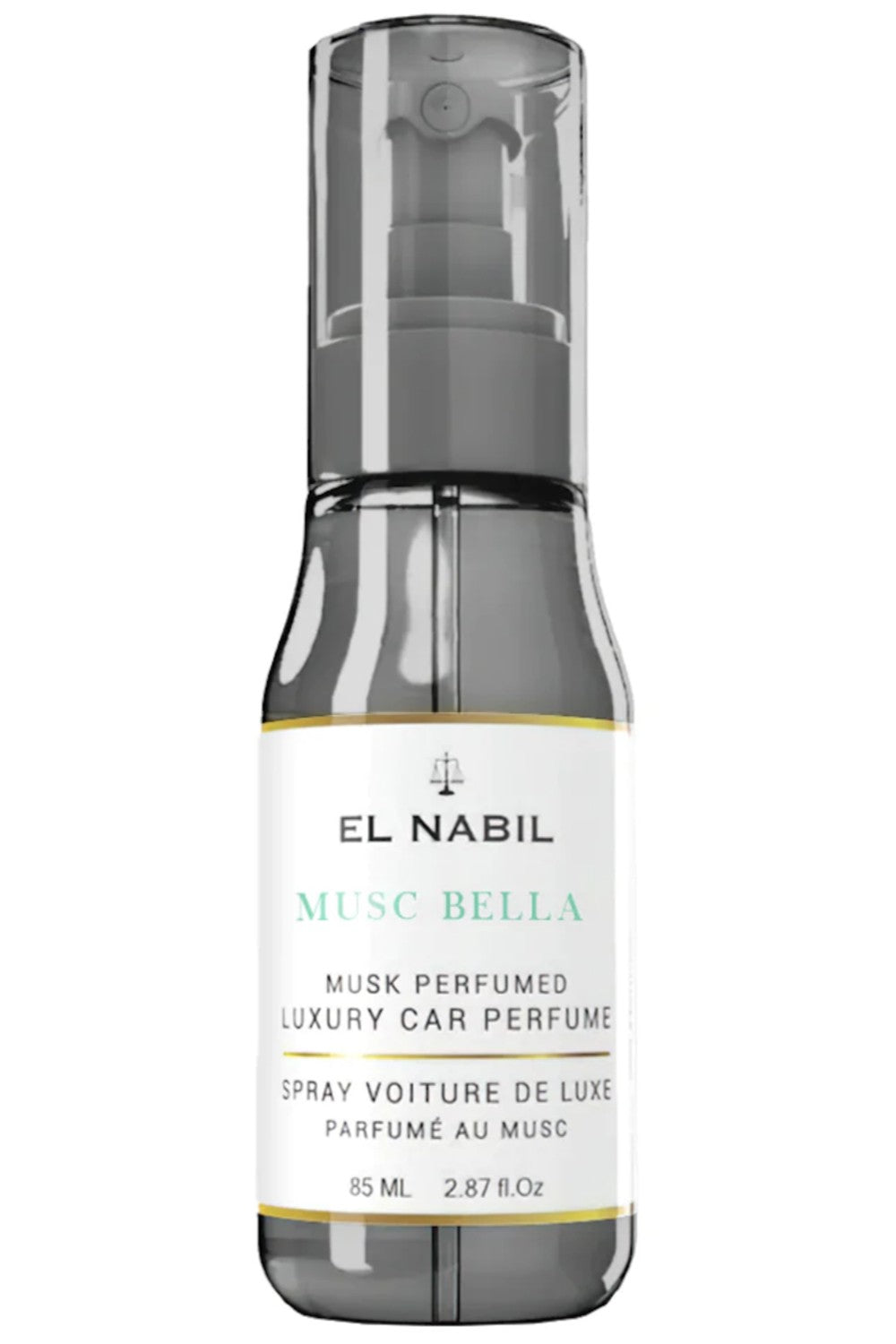 Spray voiture de luxe Musc Bella 85ml - El Nabil