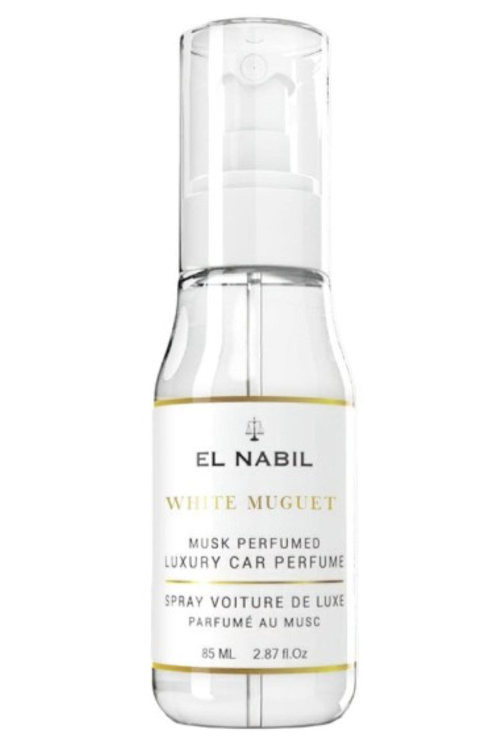 Spray voiture de luxe White muguet 85ml - El Nabil