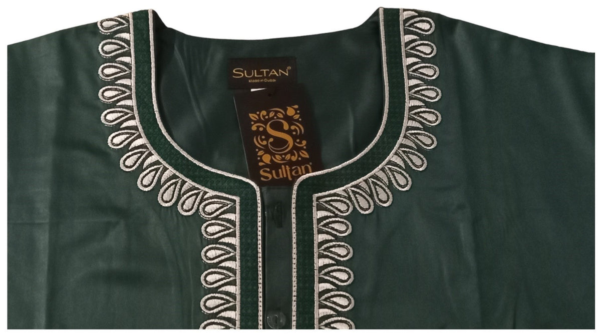 Qamis Sultan Classique Brodé – Manches Longues | Sultan