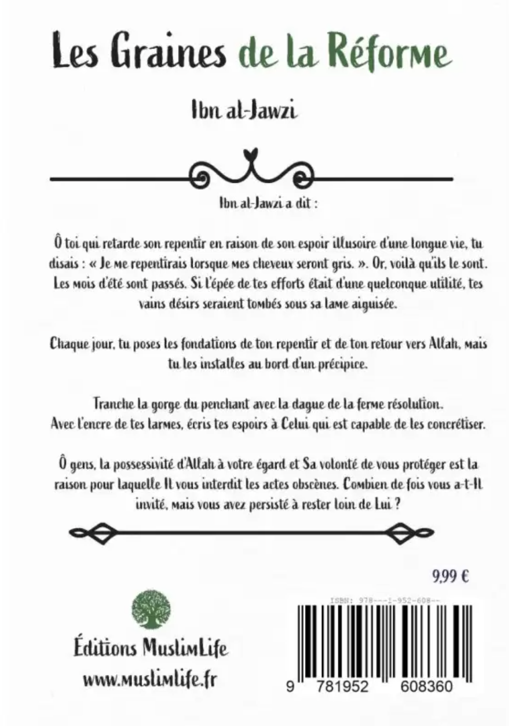 Les graines de la réforme de Ibn Al-Jawzi - Édition MuslimLife
