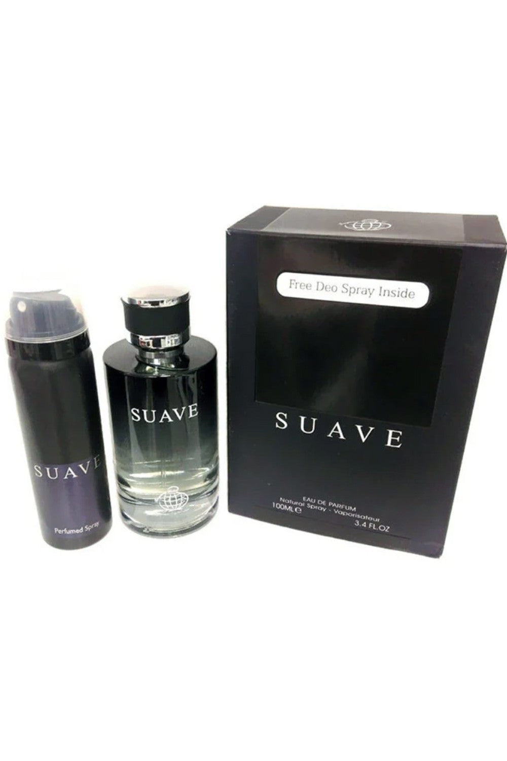 Suave Eau de Parfum 100 mL + Déodorant offert – Fragrance World