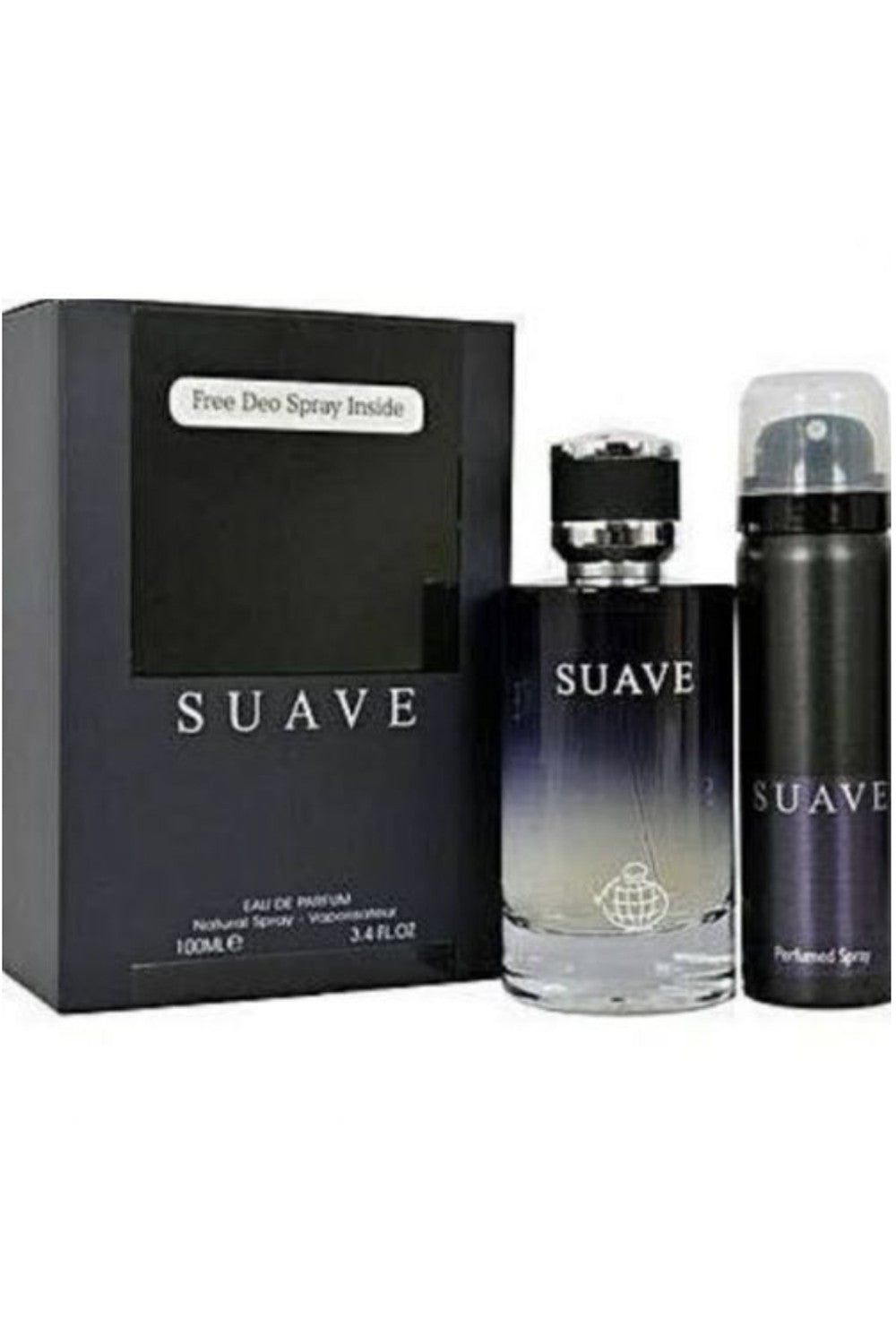 Suave Eau de Parfum 100 mL + Déodorant offert – Fragrance World