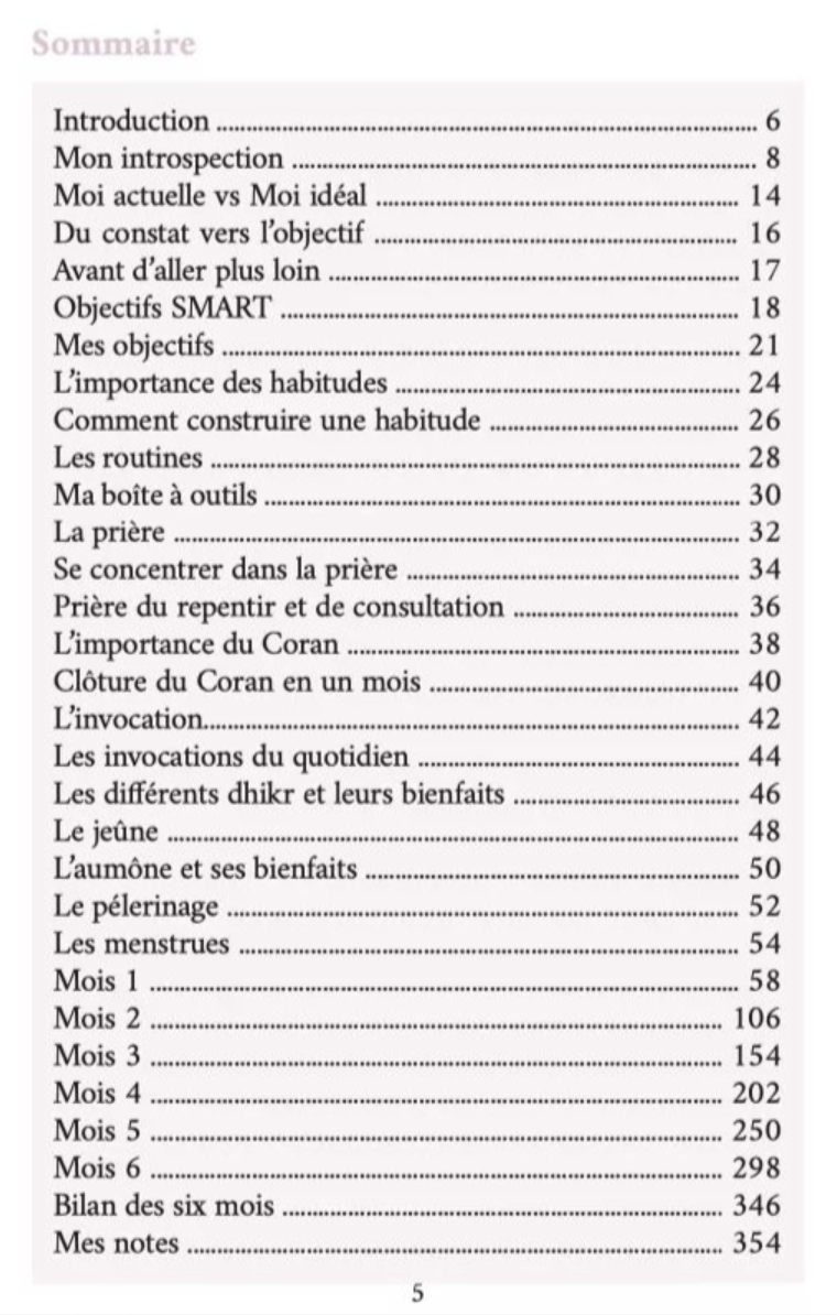 Planner religieux annuel - Éditions AL IMAM