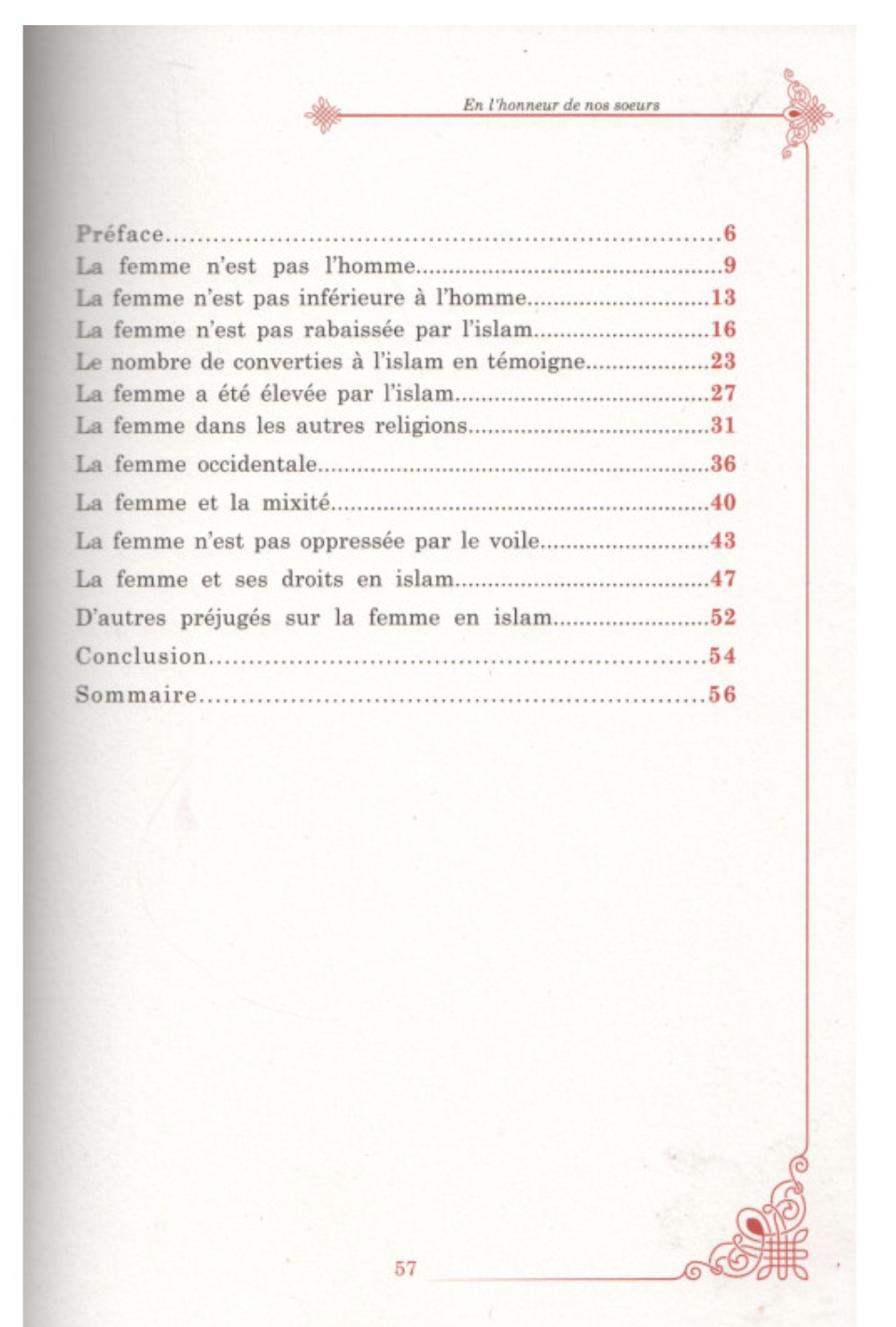 En l'honneur de nos sœurs - Dignité de la femme en islam de Rachid Maach – Éditions Les Pieux Prédécesseurs