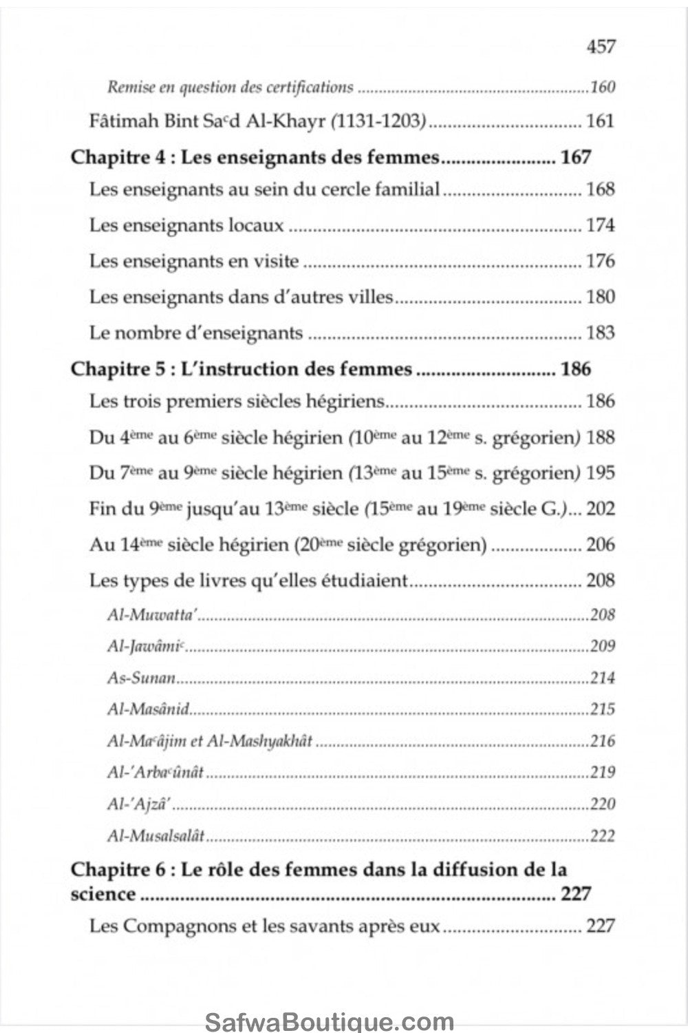 Les femmes savantes du hadith - Éditions AL IMAM