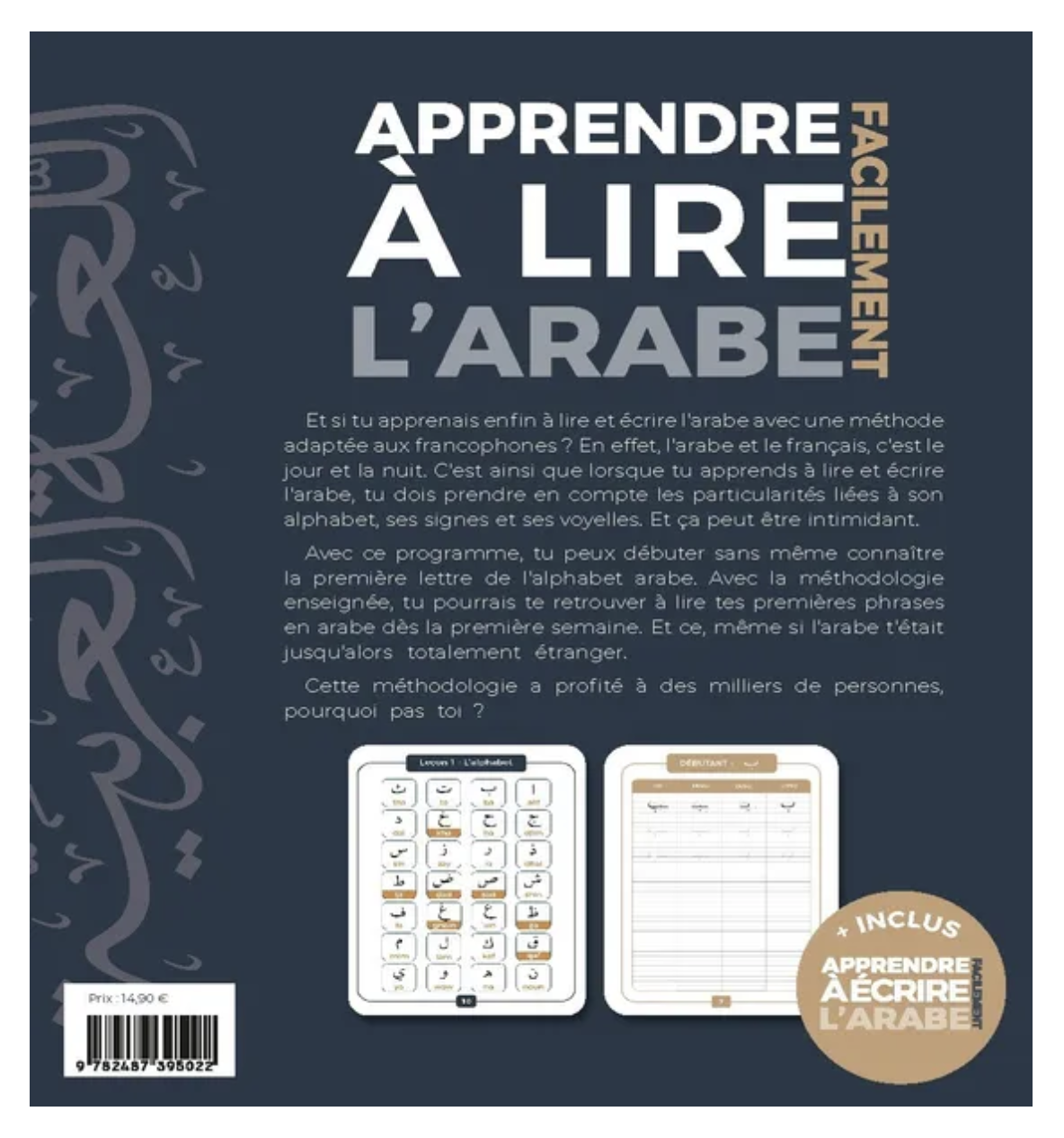 Apprendre À Lire Et Écrire L'arabe Facilement - Coffret En 2 Volumes de Turhan Nazmi - Édition EDT