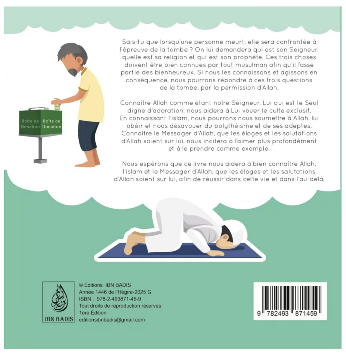 Les trois fondements pour les enfants de Arnida Sharah Auli - Edition IBN BADIS