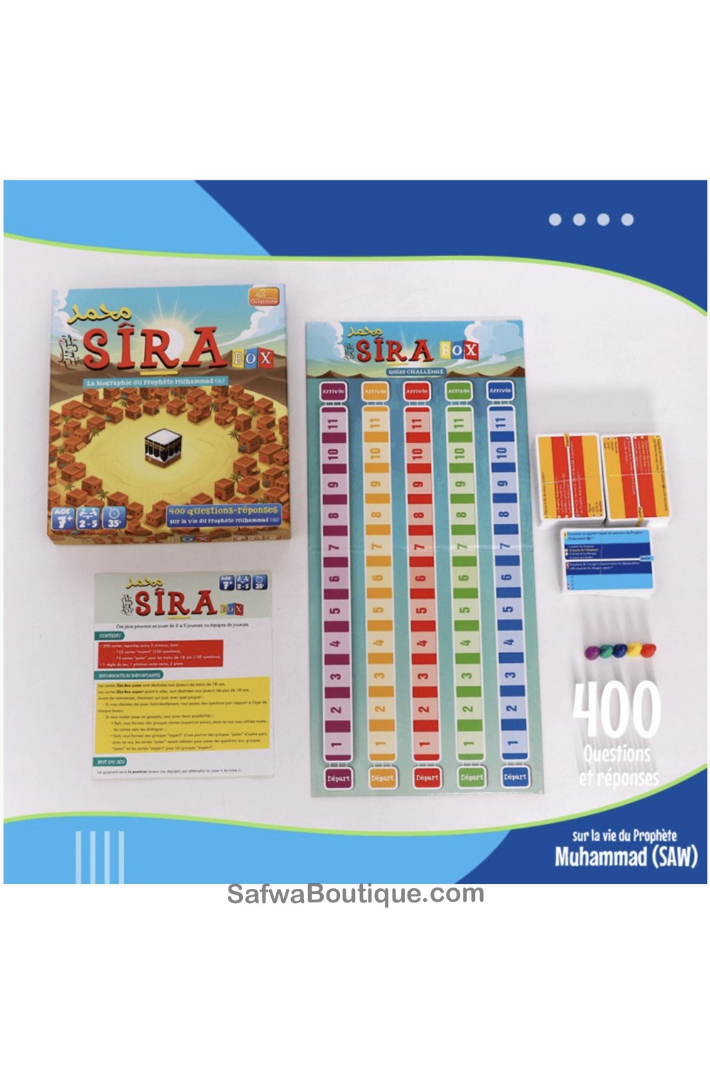 Sira Box - Jeu de société sur la vie du Prophète Muhammad (SAW) - Osratouna