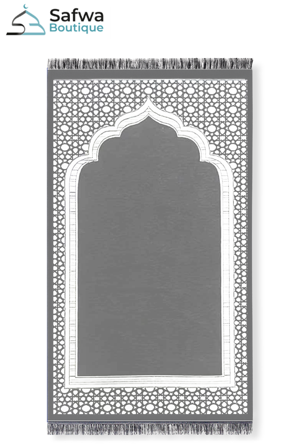 Coffret Cadeau Transparent Élégant – Tapis de Prière & Chapelet (Tasbih) | Muslim Box