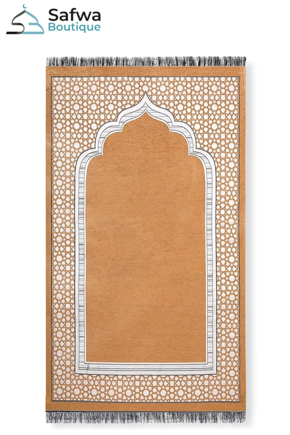 Coffret Cadeau Transparent Élégant – Tapis de Prière & Chapelet (Tasbih) | Muslim Box