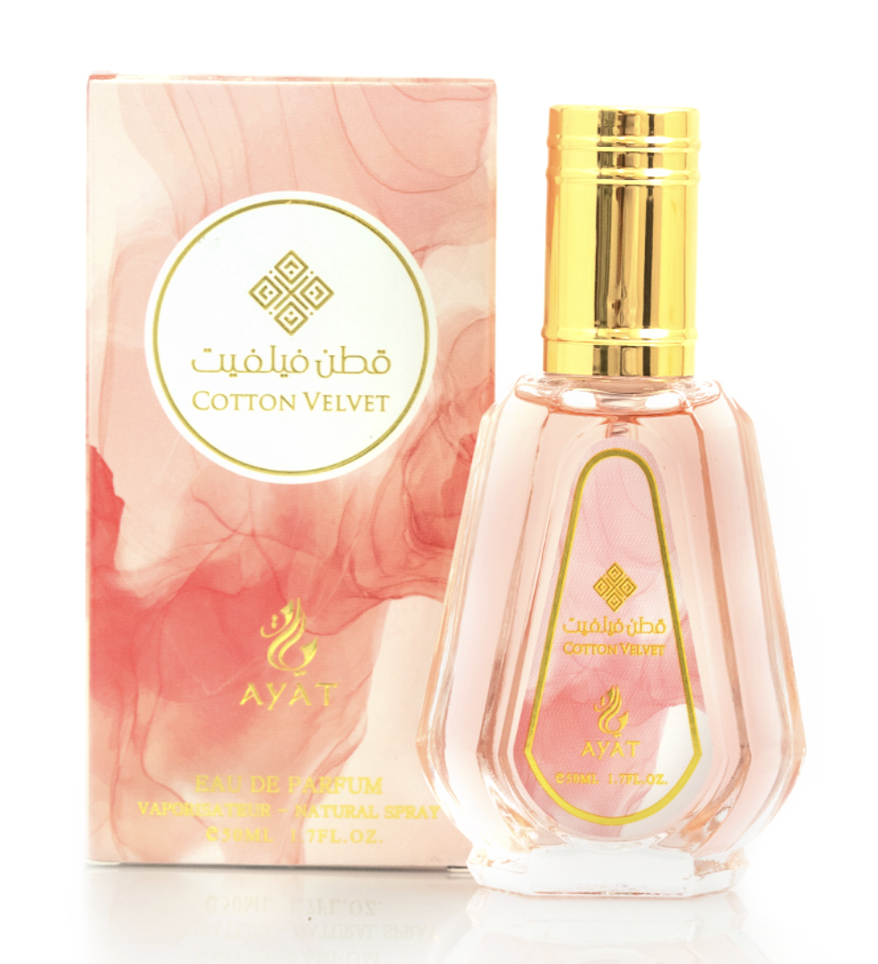 Eau de Parfum Cotton Velvet 50ml – Ayat Perfumes Dubaï