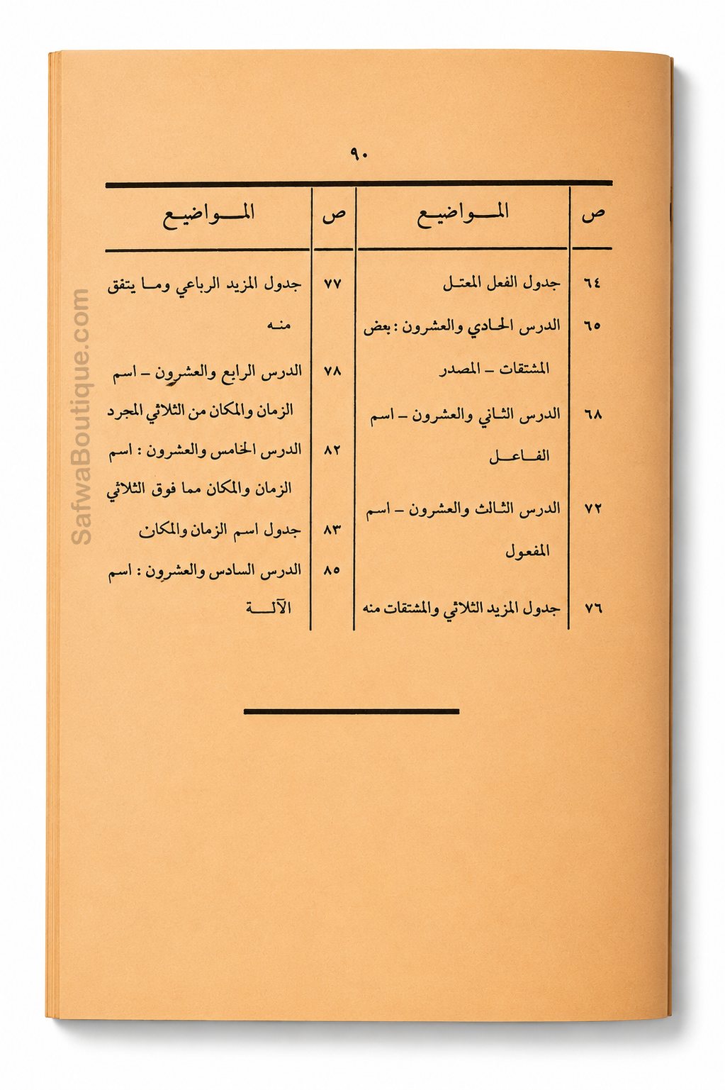 Al-Mabādiʾ aṣ-Ṣarfiyyah lil-Madāris al-Ibtidāʾiyyah (2 Volumes) | ElHadj Saad Oumar Toure | المبادئ الصرفية للمدارس الابتدائية - سعد بن عمر توري