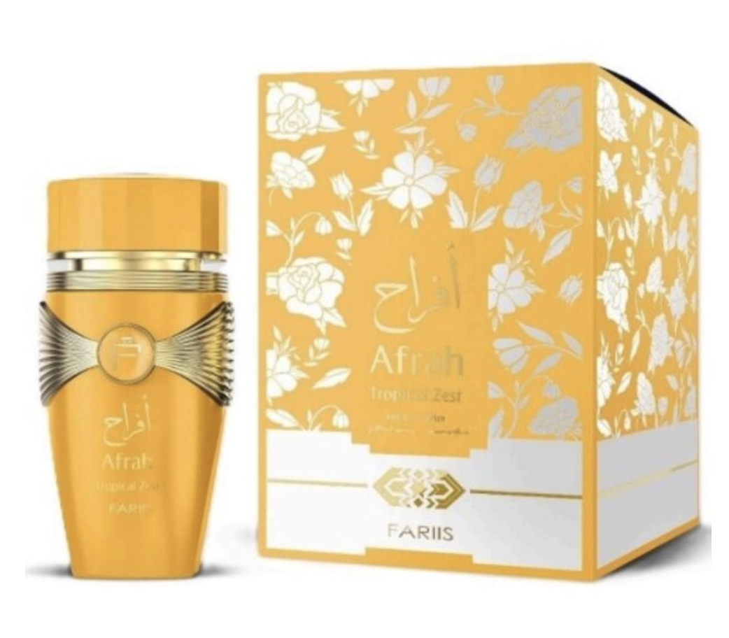 Eau de Parfum Fariis Afrah Tropical Zest 100mL - FARIIS PARFUM