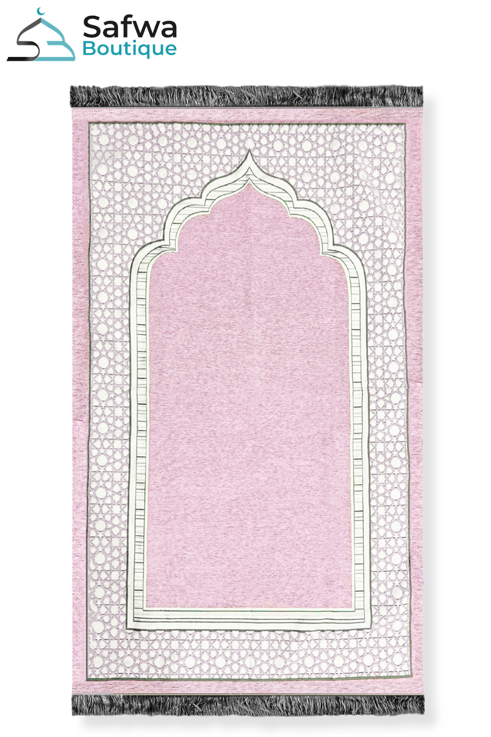Coffret Cadeau Transparent Élégant – Tapis de Prière & Chapelet (Tasbih) | Muslim Box