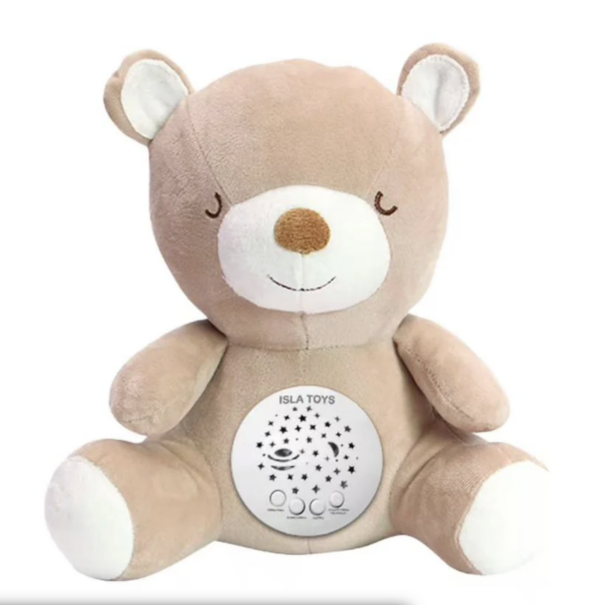 Doudou Ourson Veilleuse Coranique Détecteur de Pleurs – Isla Toys | Veilleuse 3 en 1 Bébé