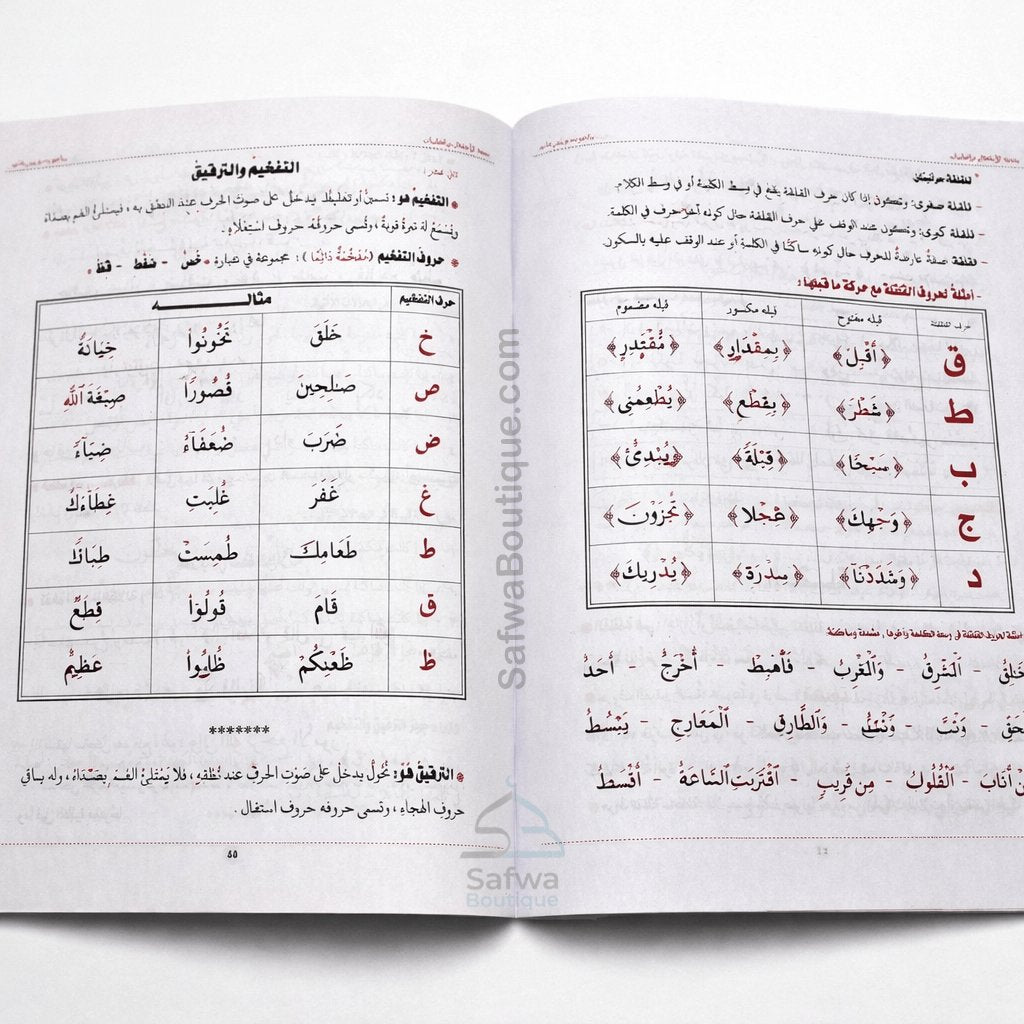 Explication de Tuhfat Al-Atfal – Les règles du Tajwid pour enfants شرح تحفة الأطفال والغلمان في أحكام ترتيل القرآن